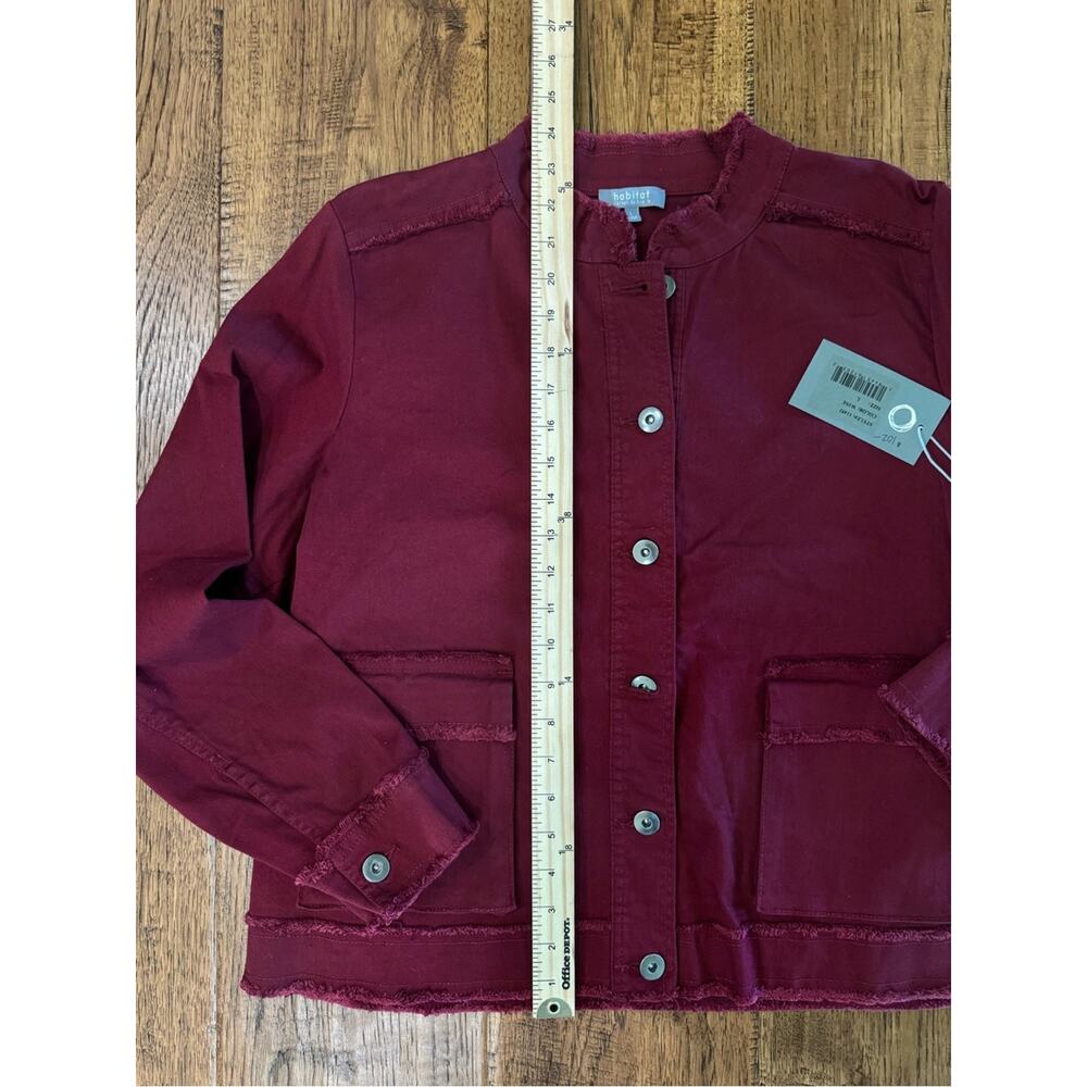 NWT - Habitat Stretch Denim Cargo Jacket - Size L - Picture 6 of 6